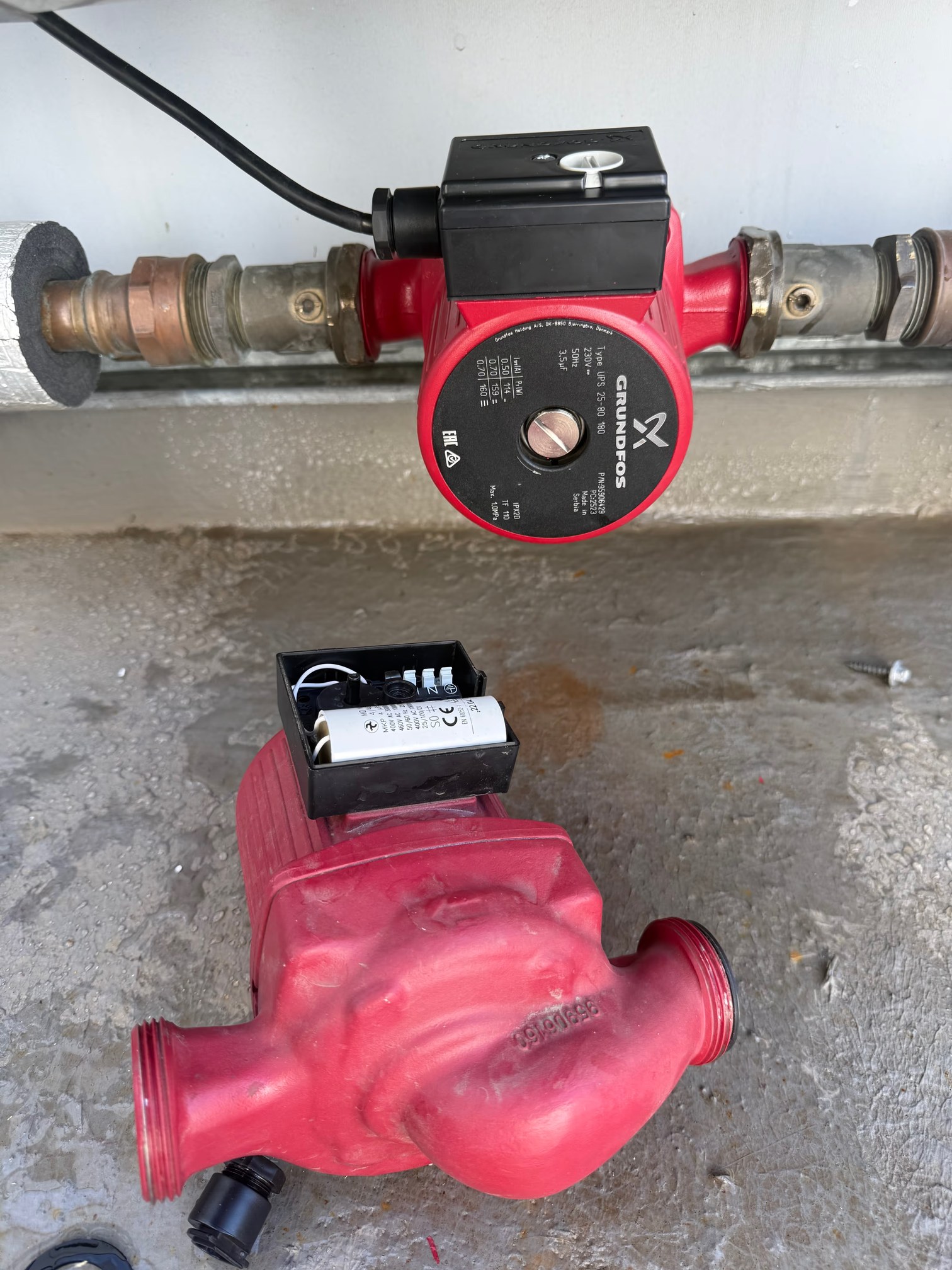 Circulation pump replace, Heidelberg Heights, VIC