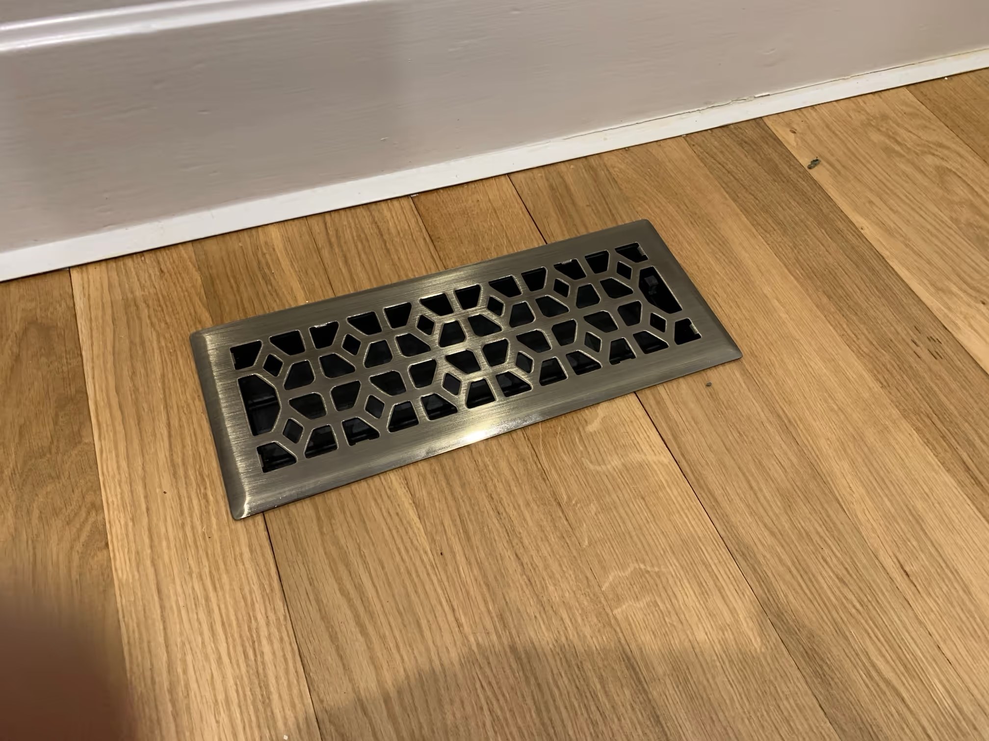 Ducted heating floor vent, South Yarra, VIC